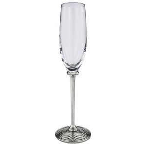 Royal Selangor Hand Finished Chateau Collection Pewter Cartouche Champagne Flute Gift - 1 of 1