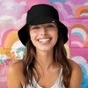 DALIX Solid 100% Cotton Unisex Outdoor Summer Bucket Hat in - 2 of 4