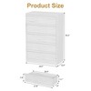 7 Drawer Dresser for Bedroom, Modern 7 Chest of Drawers with Large Drawers Storage, Wooden Dresser Organizer for Living Room, Nursery, Entryway - 2 of 4