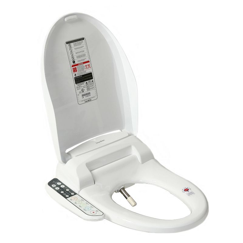 SB-110 Electric Bidet Toilet Seat for Most Elongated Toilets White - SmartBidet, 1 of 16