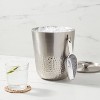 Hammered Metal Ice Bucket With Ice Scoop - Threshold™ : Target