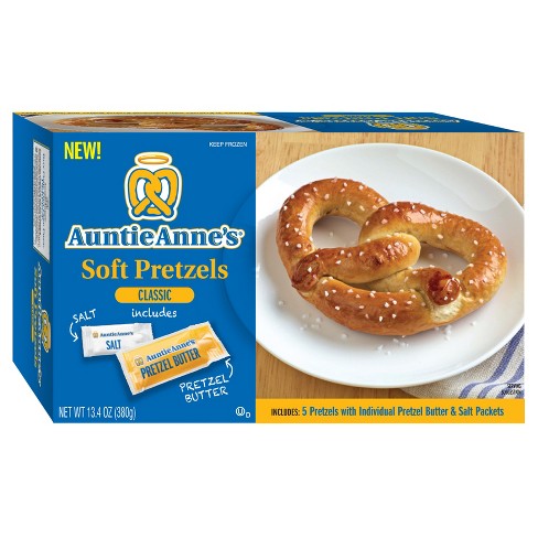 Auntie Anne's Classic Soft Frozen Pretzels - 5ct/13.4oz : Target