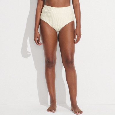 Lands' End Women's High Waisted Bikini Bottoms