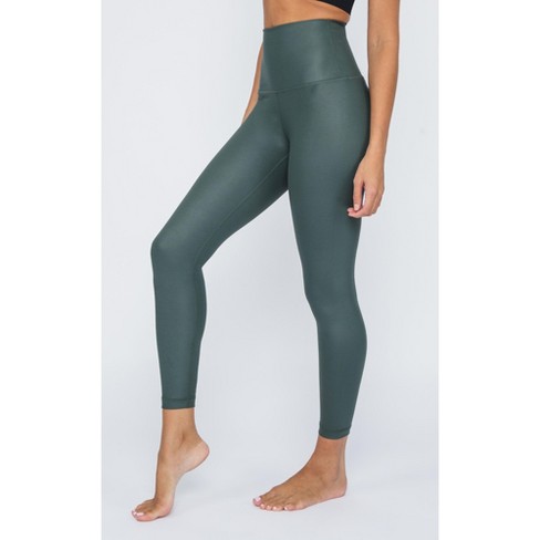 90 Degree By Reflex Womens High Waist Elastic Free Ankle Length Wonderlink Leggings  with Side Pockets, Mulled Basil, XX-Large : : Clothing, Shoes &  Accessories