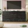 Wide 6/7/9-Drawer Dresser for Bedroom, Large Modern Wooden Chest of Drawers, Wood Storage Organizer for Living Room or Hallway - 3 of 4
