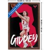 Trends International NBA Chicago Bulls - Josh Giddey 25 Framed Wall Poster Prints - 3 of 4