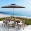 Tangkula Outdoor Patio Umbrella Modern Table Umbrella w/8 Heavy Duty Ribs Sun-proof - 4 of 4