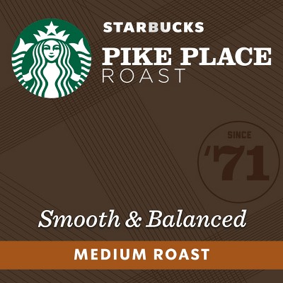 Starbucks by Nespresso Original Line Pods Medium Roast Coffee Pike Place Roast - 10ct_2