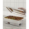 Electric Chafing Dishes with Temperature Control, 9QT Stainless Steel Chafers and Buffet Warmers Sets with1 Full-Size Pan & 2 Half-Size Pan - 3 of 4