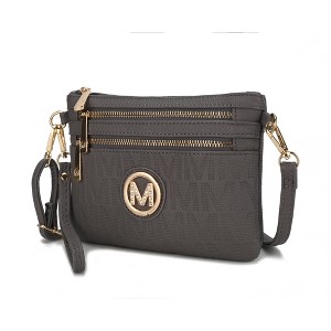 MKF Collection Roonie Milan M Signature Crossbody Wristlet Bag by Mia K - 1 of 4
