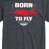 Men's - Top Gun: Maverick - Born To Fly Short Sleeve Graphic T-Shirt - 2 of 4