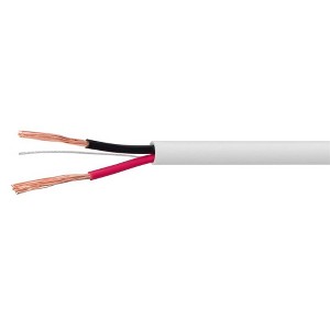 Monoprice Speaker Wire, CL2 Rated, 2-Conductor, 18AWG, 250ft, White - 1 of 4