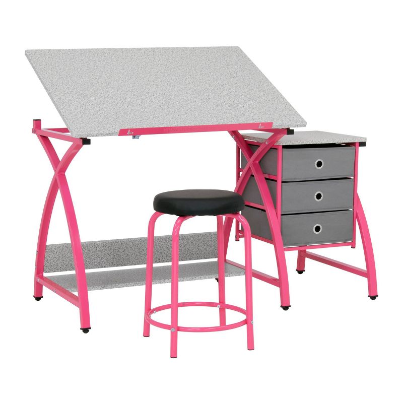 Comet Plus Drawing Table and Stool Set - studio designs, 3 of 8