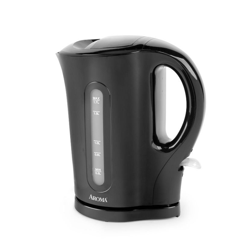 Aroma 1.7L Electric Kettle - Black, 4 of 6