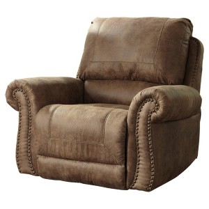 Larkinhurst Rocker Power Recliner Earth: Oversized Chair, Gentle Motion - Signature Design by Ashley - 1 of 4