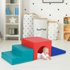 Costway Kids Climb and Crawl Activity Playset Blocks w/ Waterproof PU Cover EPE Foam - 4 of 4