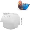 JDICTION Silicone Mold for Candle Resin Soap, Duck Animal Cylinder Mold with Wave Spiral Design for Craft Decorations and Gifts - 3 of 4