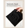 Leading Lady Women's Maternity Support Band (4081) Jet Black 2X - 3 of 4
