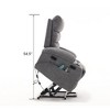 Large Size Electric Power Lift Recliner Chair Sofa For Elderly Living Room, 5 Vibration Modes, Reclining Chair - 4 of 4