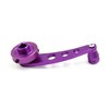 Unique Bargains Aluminum Alloy Car Window Winder Door Crank Handle with Adaptors Purple 1 Pair - 4 of 4
