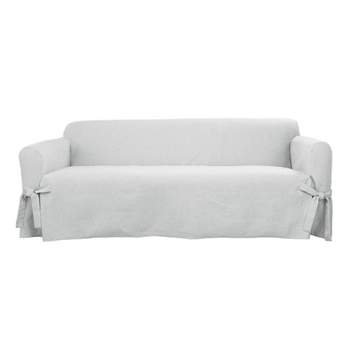 Farmhouse Basketweave Sofa Slipcover - Sure Fit