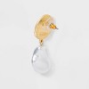 SUGARFIX by BaubleBar Pearl Drop Earrings - Gold: Zinc Statement Jewelry, 1.75" Length, Post Closure - 2 of 2