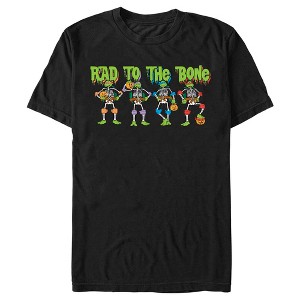 Men's Teenage Mutant Ninja Turtles Halloween Rad to the Bone T-Shirt - 1 of 4