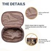 Signare USA Cat Brown Toiletry Vanity Bag - 4 of 4