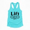 Simply Sage Market Women's Lift Like A Girl Racerback Tank - image 3 of 4