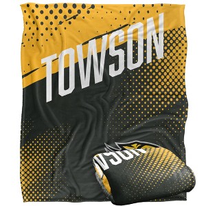Towson University Fan Zone Silky Touch Super Soft Throw Blanket 50x60 - 1 of 4