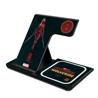 Keyscaper Marvel Ladypool Badge 15-Watt 3 in 1 Charging Station