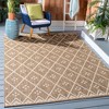 Courtyard Dorchester CY6303 UV & Stain Resistant Non-Shedding Power Loomed Indoor/Outdoor Rugs - Safavieh - 2 of 4