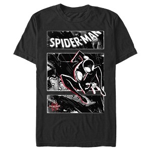 Men's Marvel Spider-Man: Into the Spider-Verse Shadow Streets T-Shirt - 1 of 4