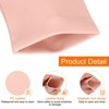 Unique Bargains PU Leather Soft Portable Storage Scratch-Resistant Eyeglasses Bag 2 Pcs - 4 of 4