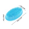 Unique Bargains Bath Brush for Shower 4.72"x2.76"x1.34" 1 Pc - 4 of 4