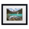 Trademark Fine Art Pierre Leclerc Joffre Lake Beauty Matted Framed Art - 2 of 4