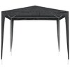 vidaXL Professional Party Tent 8.2'x8.2' Anthracite 0.3 oz/ftÂ² - 2 of 4