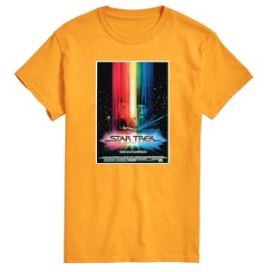 Men's - Star Trek - Retro Movie Poster Short Sleeve Graphic T-Shirt - 1 of 4