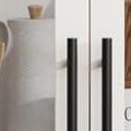 white against wood color top panel