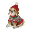 Winter Dog Figurine with Hat and Scarf Accent (Set of 12) - 4 of 4