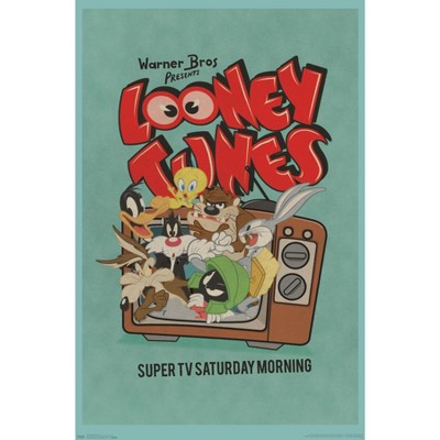 Trends International Looney Tunes - Group - Super TV Saturday Morning Unframed Wall Poster Prints