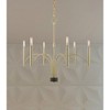 Livex Lighting Wisteria 6 - Light Chandelier in  Satin Brass - 2 of 4