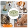 Unique Bargains Convenient Round Dog Water Bowl 1 Pc - 4 of 4
