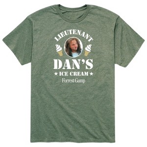 Men's - Forrest Gump - Lieutenant Dans Ices Cream Short Sleeve Graphic T-Shirt - 1 of 4