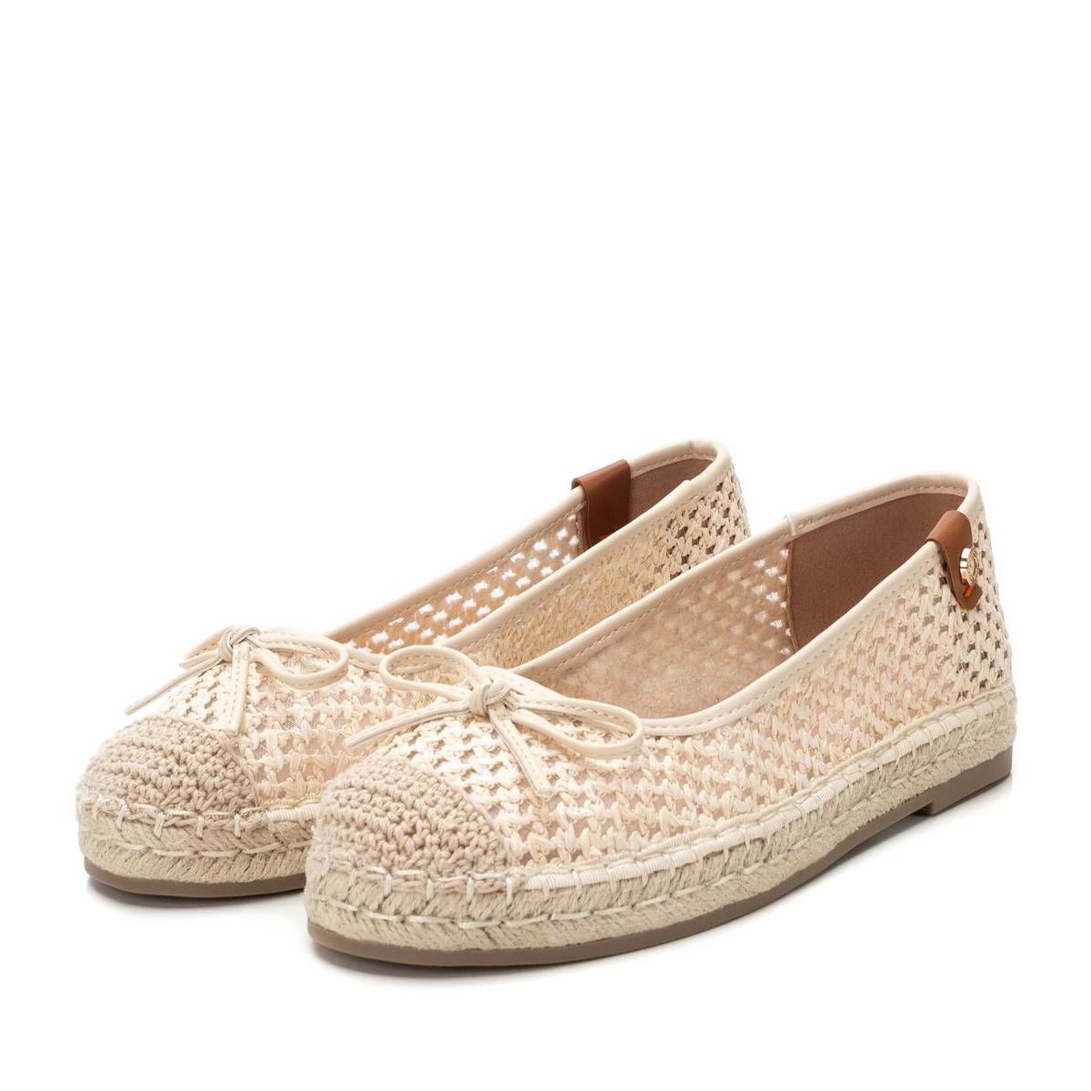 Обувь Refresh Shoes Refresh Women's Braided Flats 172549 Beige 6 — фото 5