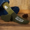 Pavilion Gift Company - Camping - M/L Unisex Crew Sock - Socks - 2 of 4