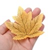 Unique Bargains Wedding Thanksgiving Halloween Decoration Artificial Maple Leaves 200 Pcs - 4 of 4