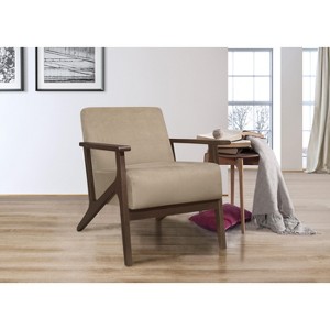 CAVINAS Modern Accent Chair Living Room Chair Comfy Chair Lounge Chair Armchair with Backrest for Reading Room - 1 of 4