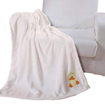 Plazatex Baby Blanket Decorative Super Soft Throw Blanket for Baby 40" X 30" Biege