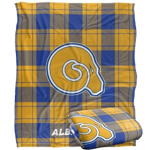 Albany State University Campus Plaid Spirit Silky Touch Super Soft Throw Blanket 50x60 - 1 of 4